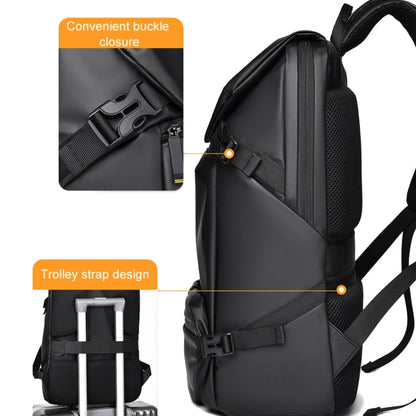 WEPOWER Men Double Shoulder Bag Large-capacity Computer Bag Traveling Backpack(Grey)