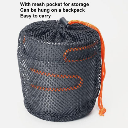 AOTU AT101 2 In 1 Outdoor Camping Cookware Picnic Portable Pot(Orange Handle)