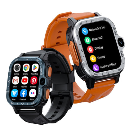 LOKMAT APPLLP 4 MAX 2.02-Inch Android 8.1 Full Network Wifi Card Bluetooth Smart Watch(Silver 64G)