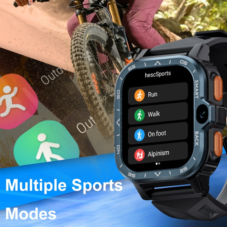 LOKMAT APPLLP 4 MAX 2.02-Inch Android 8.1 Full Network Wifi Card Bluetooth Smart Watch(Silver 64G)