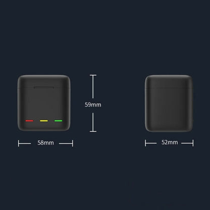 TELESIN GP-BCG-901 Storage Battery Charging Box For GoPro HERO12 Black / HERO11 Black / HERO10 Black / HERO9 Black(Single Charging Box)