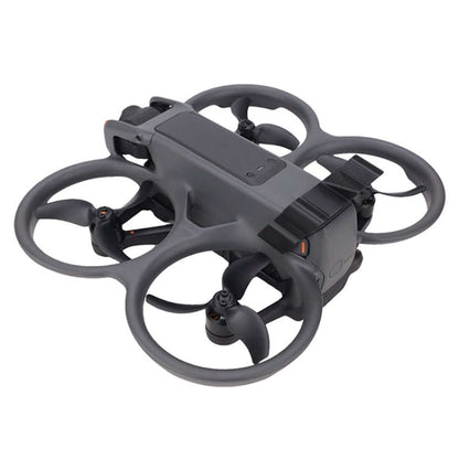 Pour DJI Avata 2 CQT Adhésif Ailettes de coupe de flux d'air de vol pour drones (Orange)