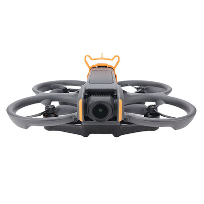 Pour DJI Avata 2 CQT Adhésif Ailettes de coupe de flux d'air de vol pour drones (Orange)