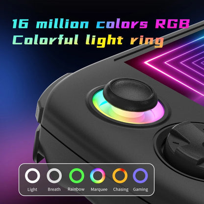 ANBERNIC RG Cube Retro Handheld Game Console With 3.95 Inch Screen T820 CPU Android 13 RGB Light 8+128G(Gray)