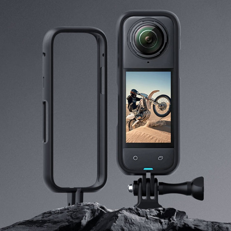 Pour Cadre de protection en plastique Insta360 X4 TELESIN S6-CRF-01-TIS