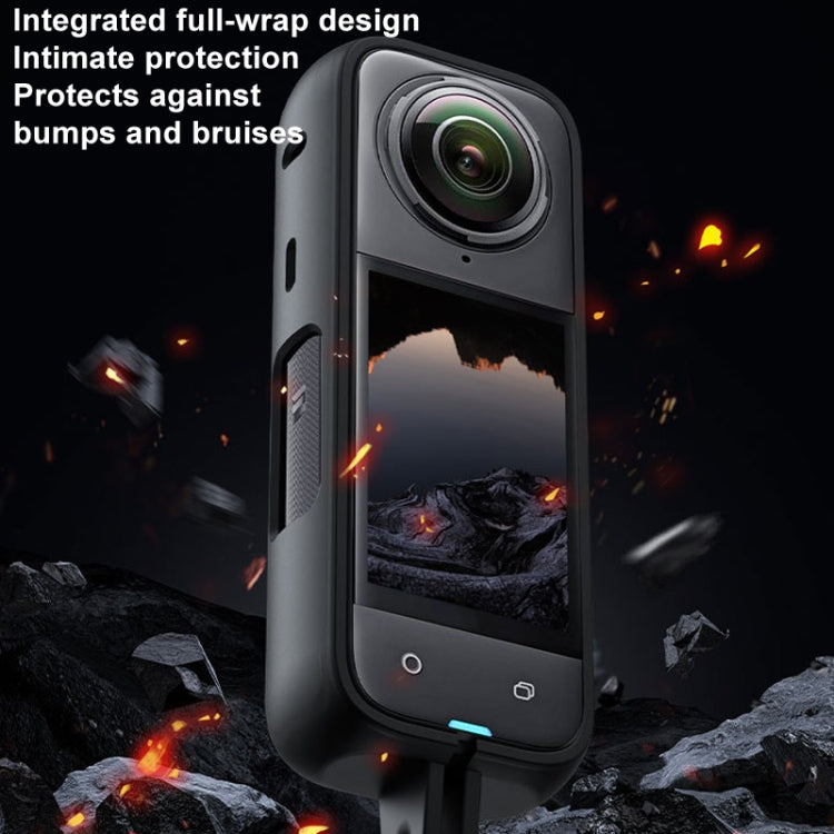 Pour Cadre de protection en plastique Insta360 X4 TELESIN S6-CRF-01-TIS
