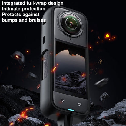 Pour Cadre de protection en plastique Insta360 X4 TELESIN S6-CRF-01-TIS