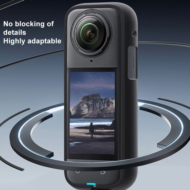 Pour Cadre de protection en plastique Insta360 X4 TELESIN S6-CRF-01-TIS