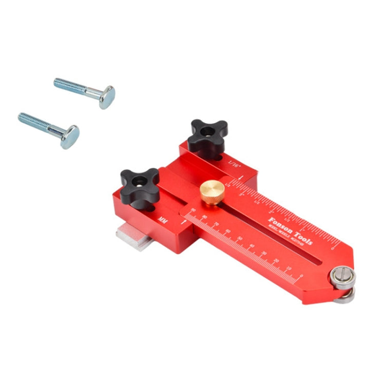 Butée de guidage Fonson pour coupe fine sur scie à table à rouleaux, modèle : GD704B