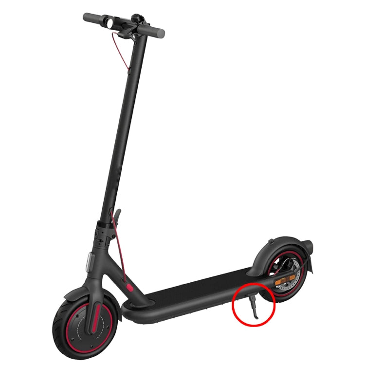 Pour Xiaomi 4 Pro AIMITE Accessoires de scooter électrique Repose-pieds en métal (gris)