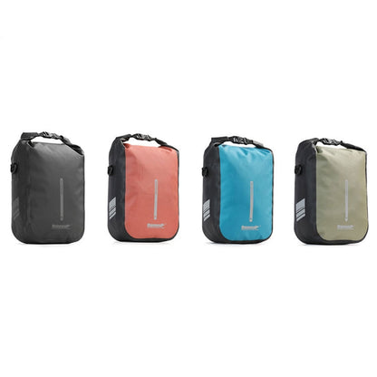 Rhinowalk RK406 6L Outdoor Cycling Quick-release Buckle Waterproof Bicycle Front Fork Bag(Green)