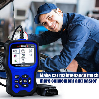 AUTOPHIX 7610 OBD2 Scan Diagnostic Tool Full System Maintenance And Repair Detector