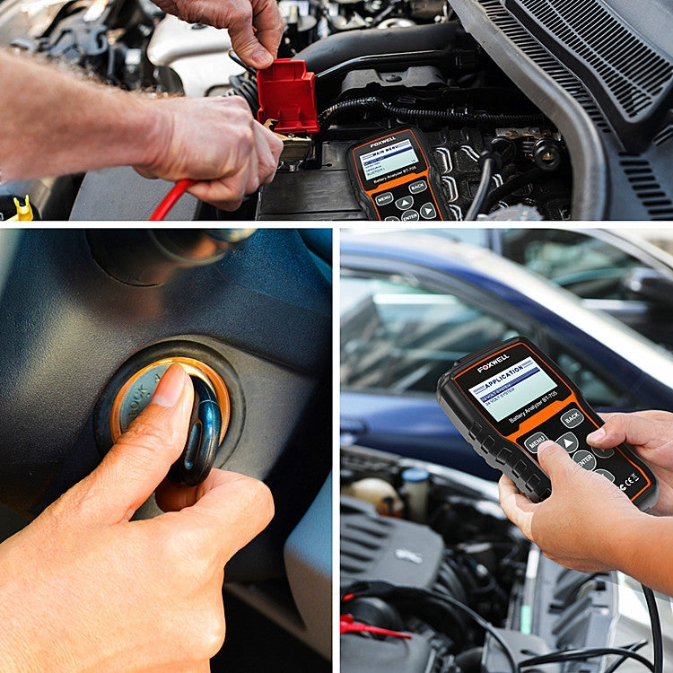 FOXWELL BT705 12V 24V Car Battery Test Analyzer Cranking and Charging System Test