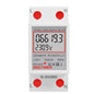 SINOTIMER  DDS6619 80A 230V Din Rail Single Phase Energy Meter Voltage Current Power Meter Without Backlight