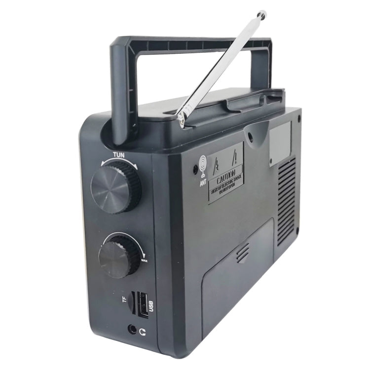 Retekess TR638 Radio FM Bluetooth pleine bande avec affichage numérique LCD et support d'antenne externe (prise UE)