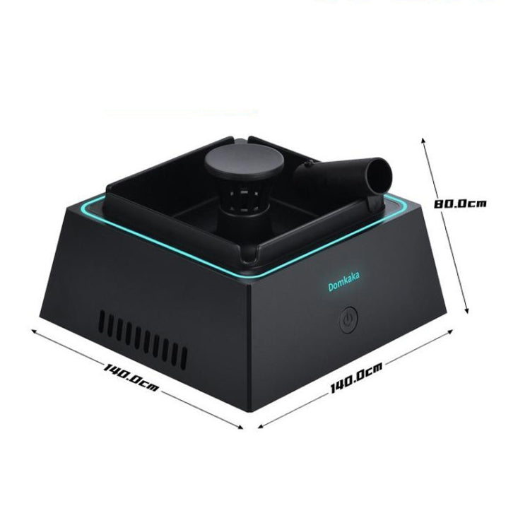 Domkaka TS-20 With Light Model Electronic Ashtray Air Purifier(Silver)