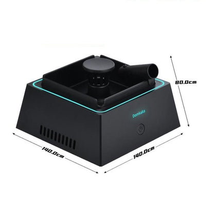 Domkaka TS-20 With Light Model Electronic Ashtray Air Purifier(Silver)