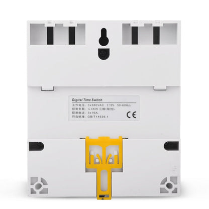 SINOTIMER TM613 380V 16A Three-Phase Programmable Time Switch With Backlight