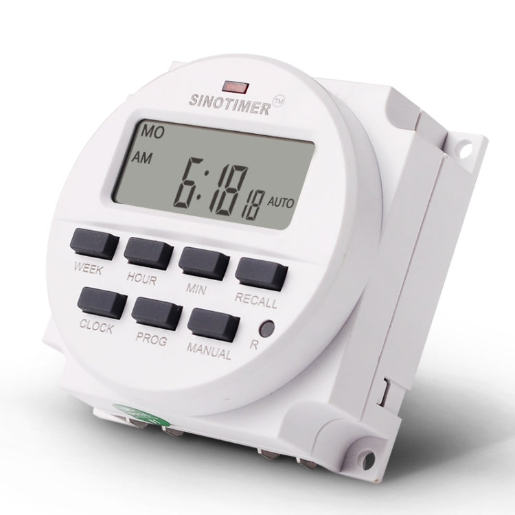 SINOTIMER TM618N-6V 7 Days Weekly Programmable Digital Electronic Timer Switch