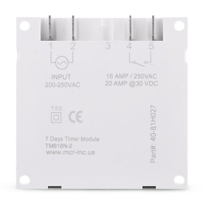 SINOTIMER TM618N-6V 7 Days Weekly Programmable Digital Electronic Timer Switch