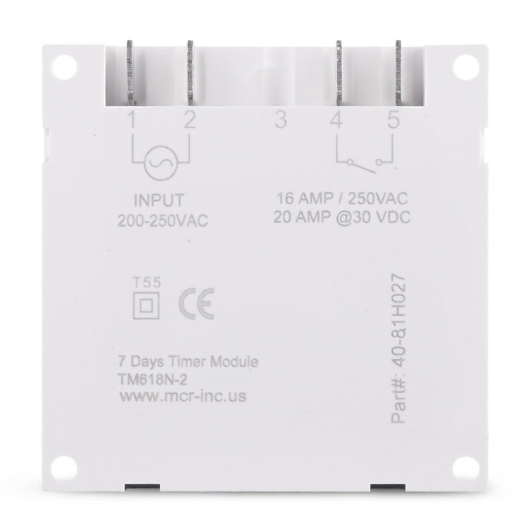 SINOTIMER TM618N-4 12V 7 Days Weekly Programmable Digital Electronic Timer Switch