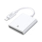 JINGHUA Mobile Phone Card Reader Converter Memory Card Reader, Model: Lighning With Cable SD