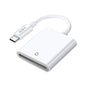 JINGHUA Mobile Phone Card Reader Converter Memory Card Reader, Model: Type-C With Cable SD