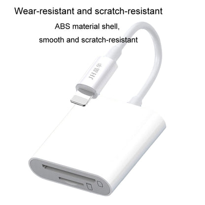 JINGHUA Mobile Phone Card Reader Converter Memory Card Reader, Model: Type-C With Cable SD