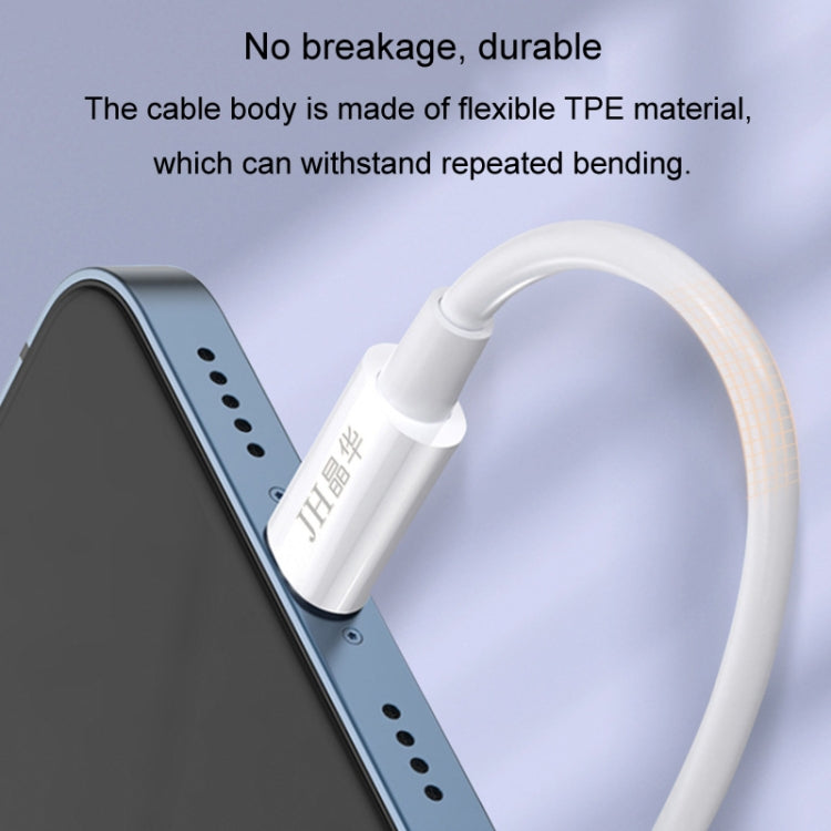 JINGHUA Mobile Phone Card Reader Converter Memory Card Reader, Model: Lighning With Cable TF+SD