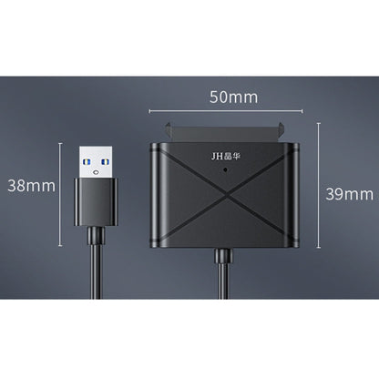 JINGHUA USB3.0 To SATA HDD Adapter Cable For 2.5/3.5 Inch External HDD SSD Hard Drive(30cm)