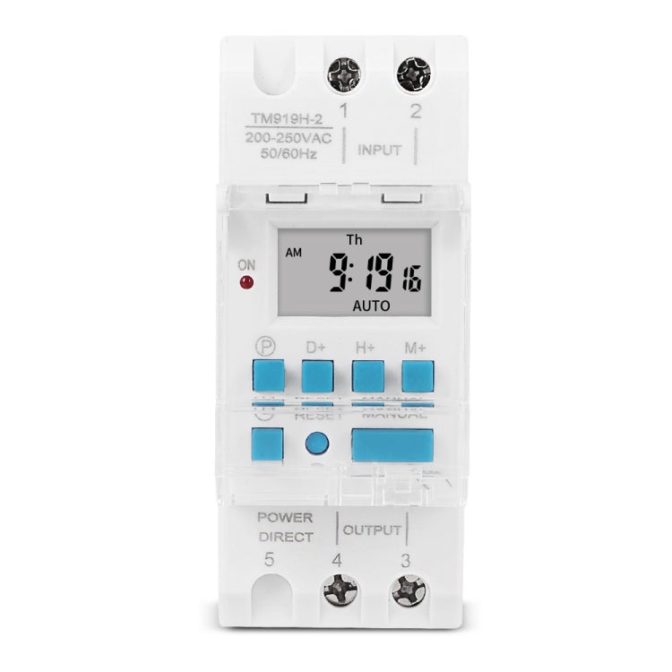 SINOTIMER TM919H-5V 16A DIN Rail 4 Pins Voltage Output Digital Switch Timer Automatic Cycle Timing Controller