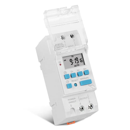 SINOTIMER TM919H-5V 16A DIN Rail 4 Pins Voltage Output Digital Switch Timer Automatic Cycle Timing Controller