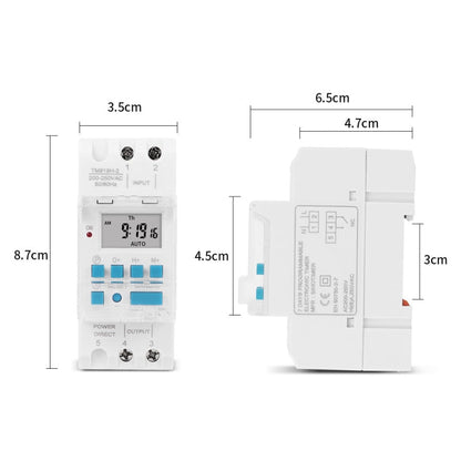SINOTIMER TM919H-3 24V 16A DIN Rail 4 Pins Voltage Output Digital Switch Timer Automatic Cycle Timing Controller