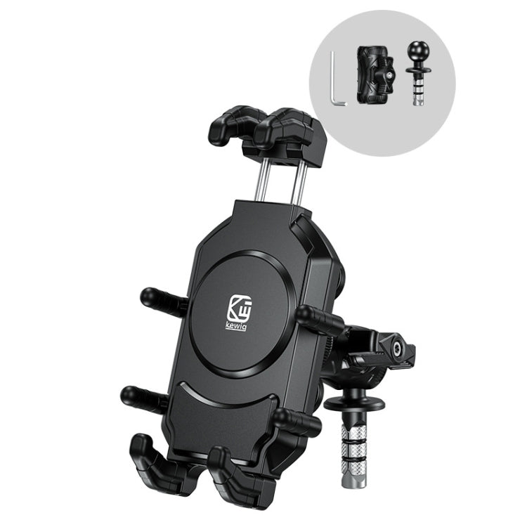Support de téléphone portable antivol pour moto Kewig Motorcycle Octopus Holder, modèle : M26-C6