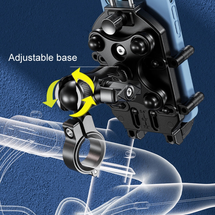 Kewig Motorcycle Octopus Holder Anti-Theft Motorcycle Cell Phone Mounts, Model: M26-C2