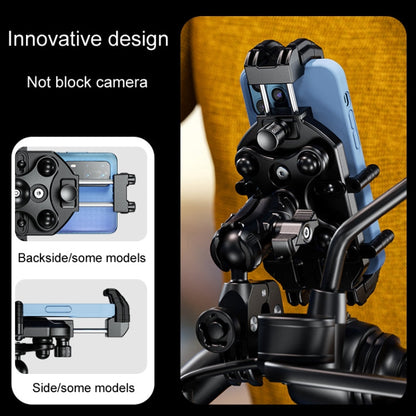Support de téléphone portable antivol pour moto Kewig Motorcycle Octopus Holder, modèle : M26-C6