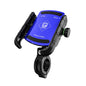 Kewig M8S Bicycle Aluminum Navigation Mount Outdoor Cycling Cell Phone Holder(Blue)