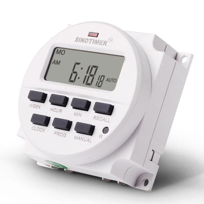 SINOTIMER Programmable Timer Switch Time Controller, Model: TM618H 5V
