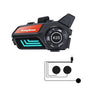 KUQIBAO Motorcycle Helmet Waterproof Bluetooth-compatible Headset With Light(Soft Microphone)