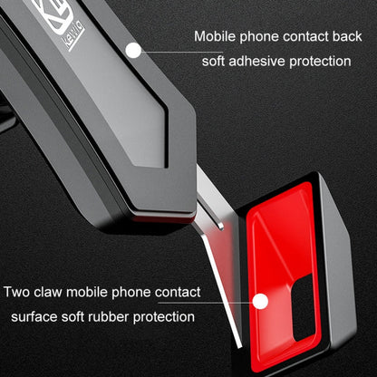 Kewig Bicycle 2 Claws Navigation Bracket Outdoor Cycling Cell Phone Holder With Safety Lock, Model: M12-A