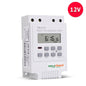 SINOTIMER TM616W-4 12V 30A Interrupteur de minuterie numérique hebdomadaire programmable avec contrôle de relais