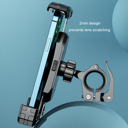 Kewig Motorcycle Heightened Navigation Bracket Outdoor Riding Anti-Theft Cell Phone Holder, Model: M14-C3