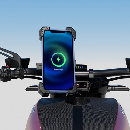 Kewig Motorcycle Navigation Phone Holder Outdoor Riding Charging Bracket, Model: M11-G2-A1