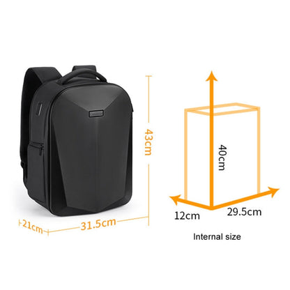 Cwatcun D108 Grand Sac Photo Épaule à Coque Rigide Étanche Antichoc pour Appareil Photo