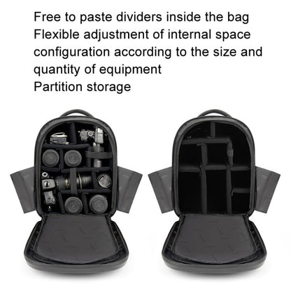 Cwatcun D108 Grand Sac Photo Épaule à Coque Rigide Étanche Antichoc pour Appareil Photo
