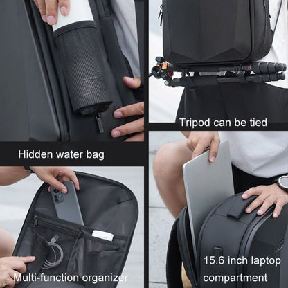 Cwatcun D108 Grand Sac Photo Épaule à Coque Rigide Étanche Antichoc pour Appareil Photo