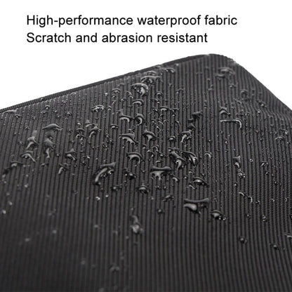 Cwatcun D109 Portable Casual Waterproof Multi-Function Camera Storage Photography Bag, Color: Medium Black