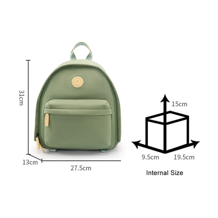 Cwatcun D125 Small Shoulder Camera Bag Casual Commuter DSLR Backpack(Green)