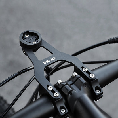 ESLNF Mountain Bike Yardstick Stand Lights Base Outdoor Riding Stainless Steel Stand(Black)