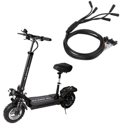 For KUGOO M5 AIMITE Electric Scooter One-To-Five Data Cables(Black)